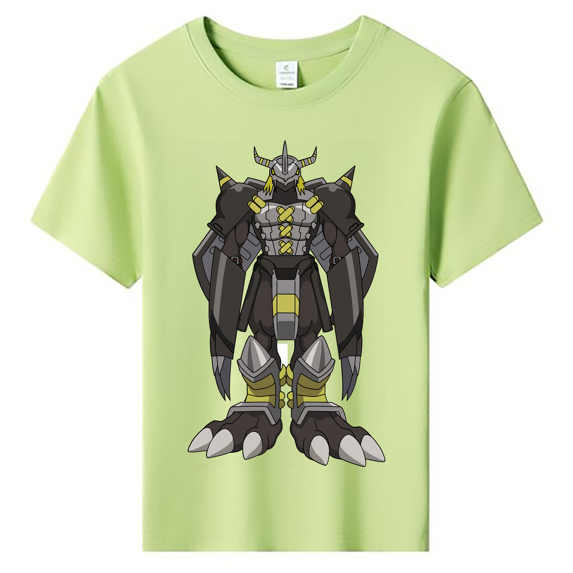（画像用） Digimon デジタルモンスター/デジモン 綿100％キッズTシャツ（フロントプリント）